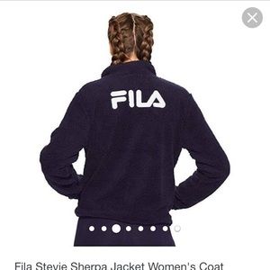 COZY FILA SHERPA JACKET